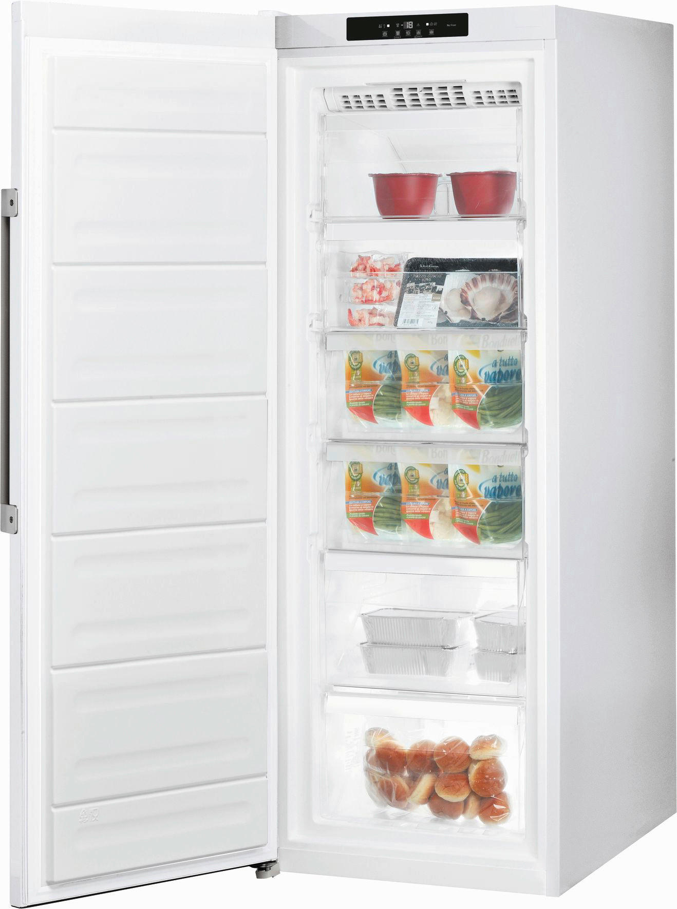 GEFRIERSCHRANK GKN 17G4 WS 2 WEISS  - Weiß, Basics (59,5/167/64,5cm) - Bauknecht