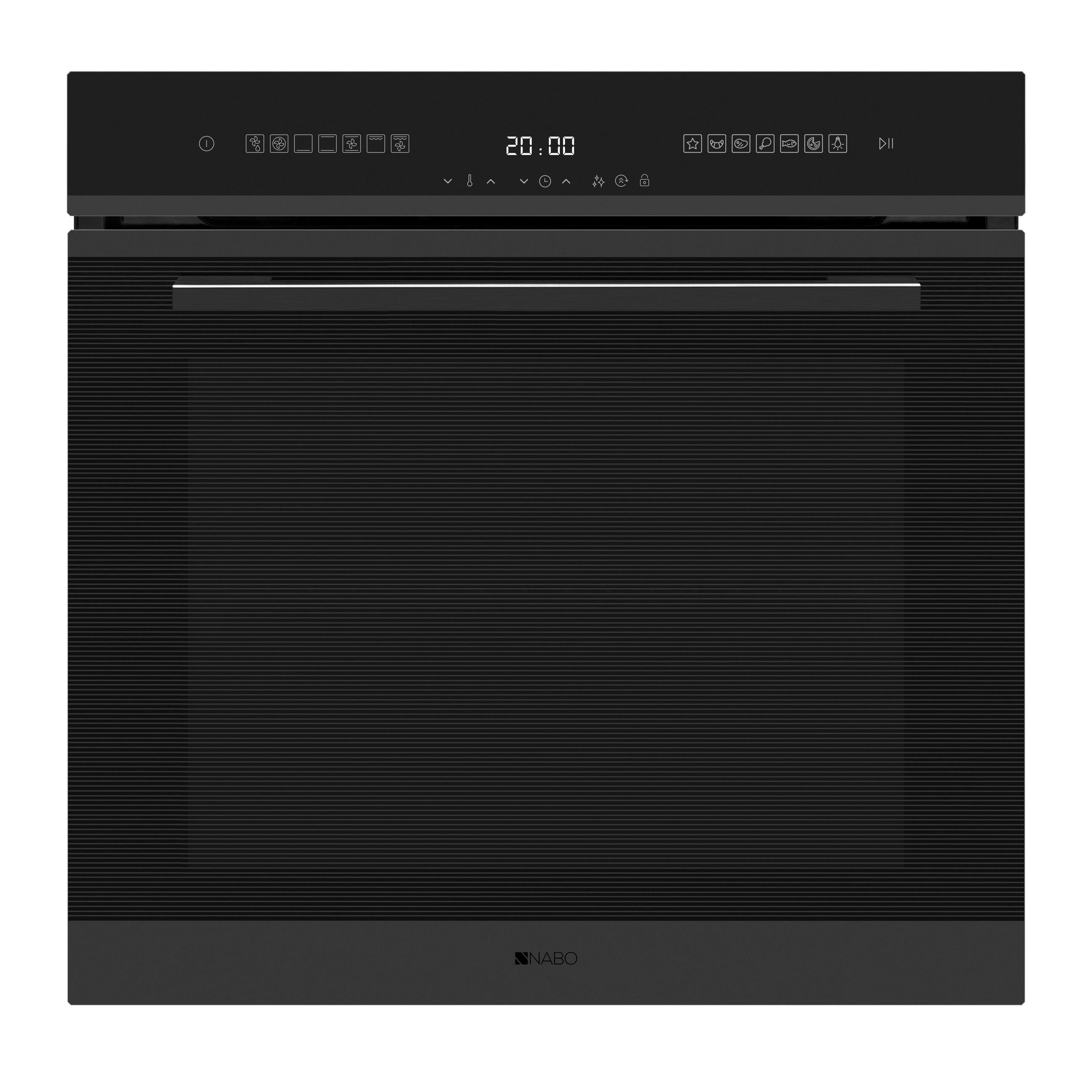 EINBAUHERD EBO 7595  - Schwarz, Basics, Metall (59,5/59,5/55cm) - Nabo