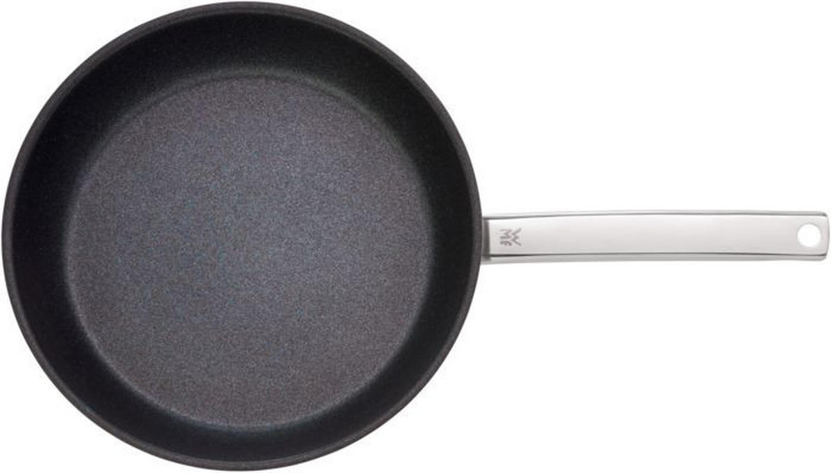 BRATPFANNE 28 cm  - Silberfarben/Schwarz, Basics, Metall (28cm) - WMF