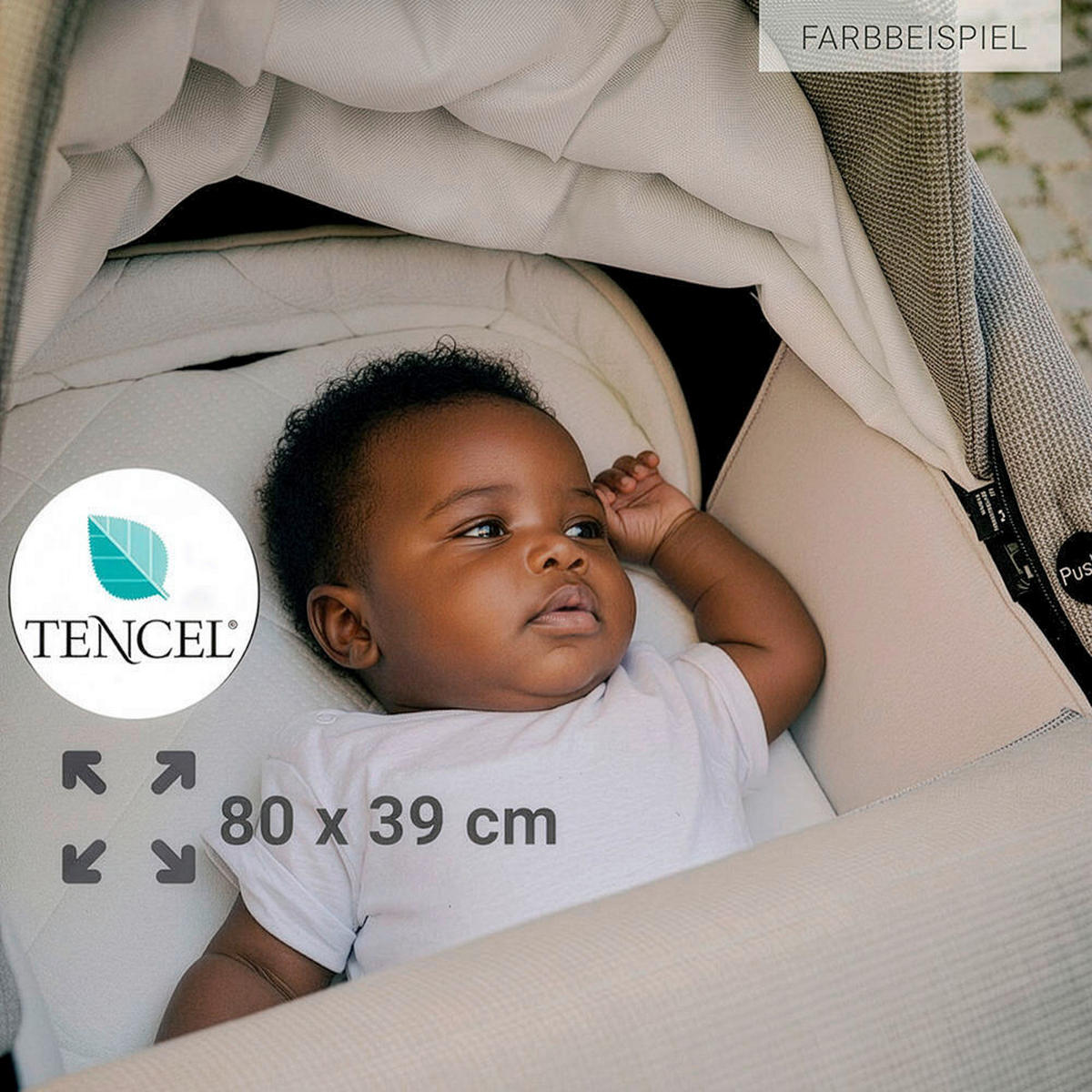 KINDERWAGENSET  Fusion Panorama Lyx Set inkl. Wickeltasche  Schwarz  - Schwarz, Basics, Metall (57/129/100cm) - Gesslein