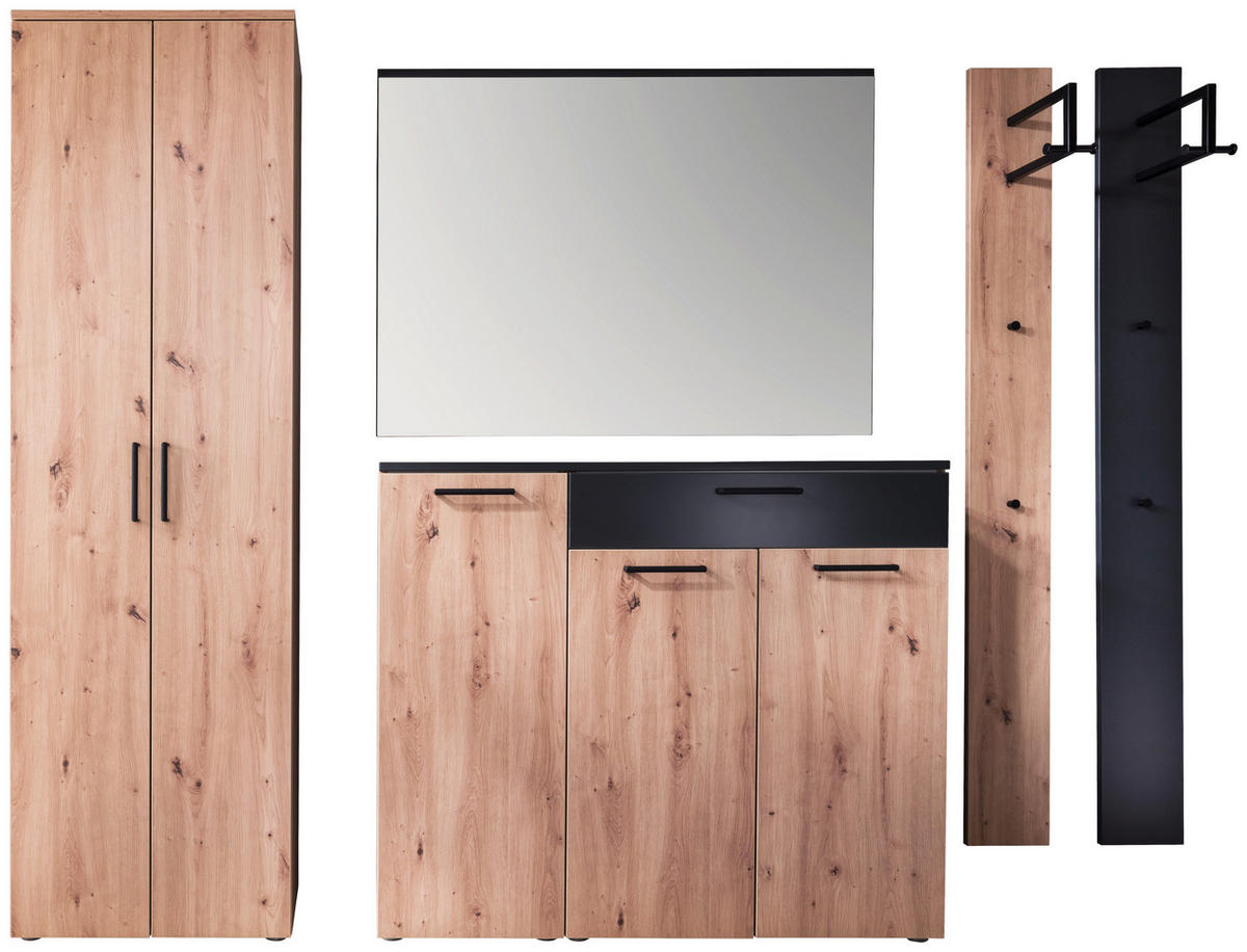GARDEROBENPANEEL  in 20/190/26 cm  - Eiche Artisan, KONVENTIONELL, Holzwerkstoff (20/190/26cm) - Moderano