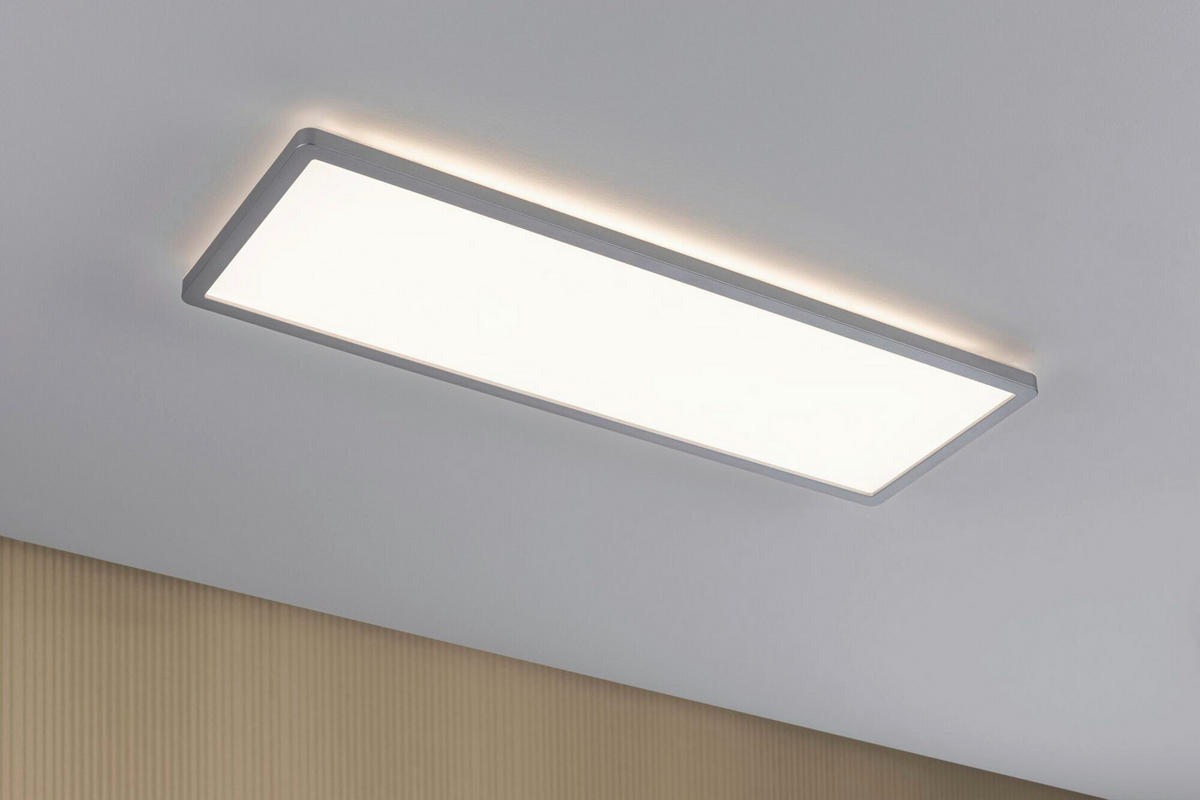 LED-PANEEL  - Chromfarben, Basics, Kunststoff (58/20cm) - Paulmann