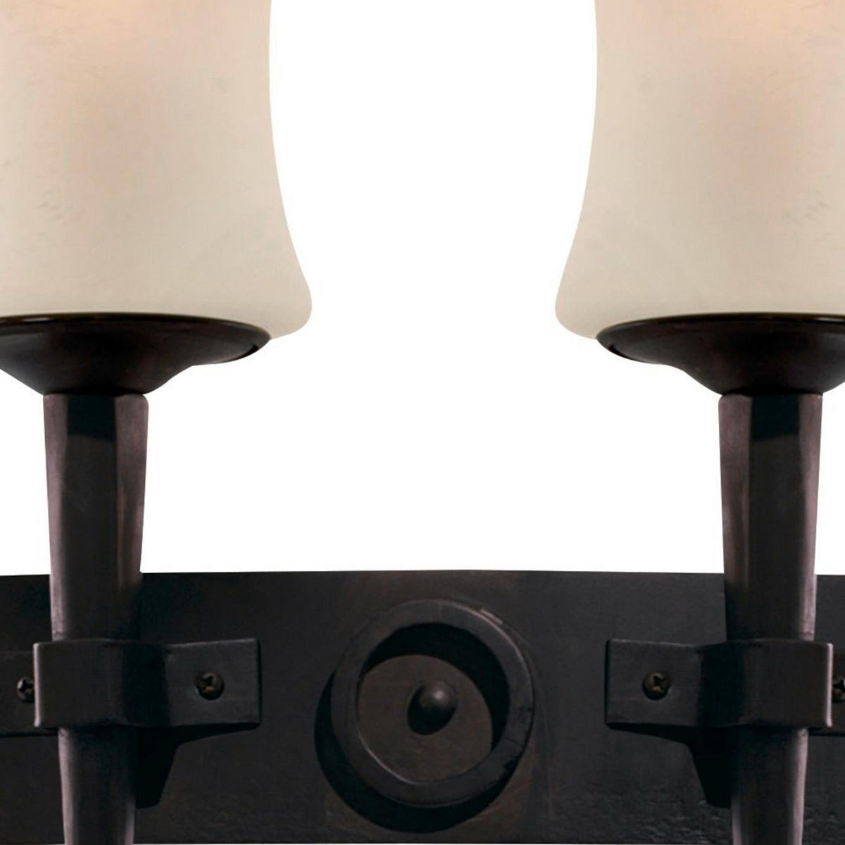 WANDLEUCHTE Cartwheel 31/34 cm   - ROMANTIK / LANDHAUS, Glas/Metall (31/34cm) - Searchlight