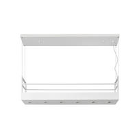 HÄNGELEUCHTE Miravelle 110/22 cm   - Weiß, MODERN, Metall (110/22cm) - Lucide