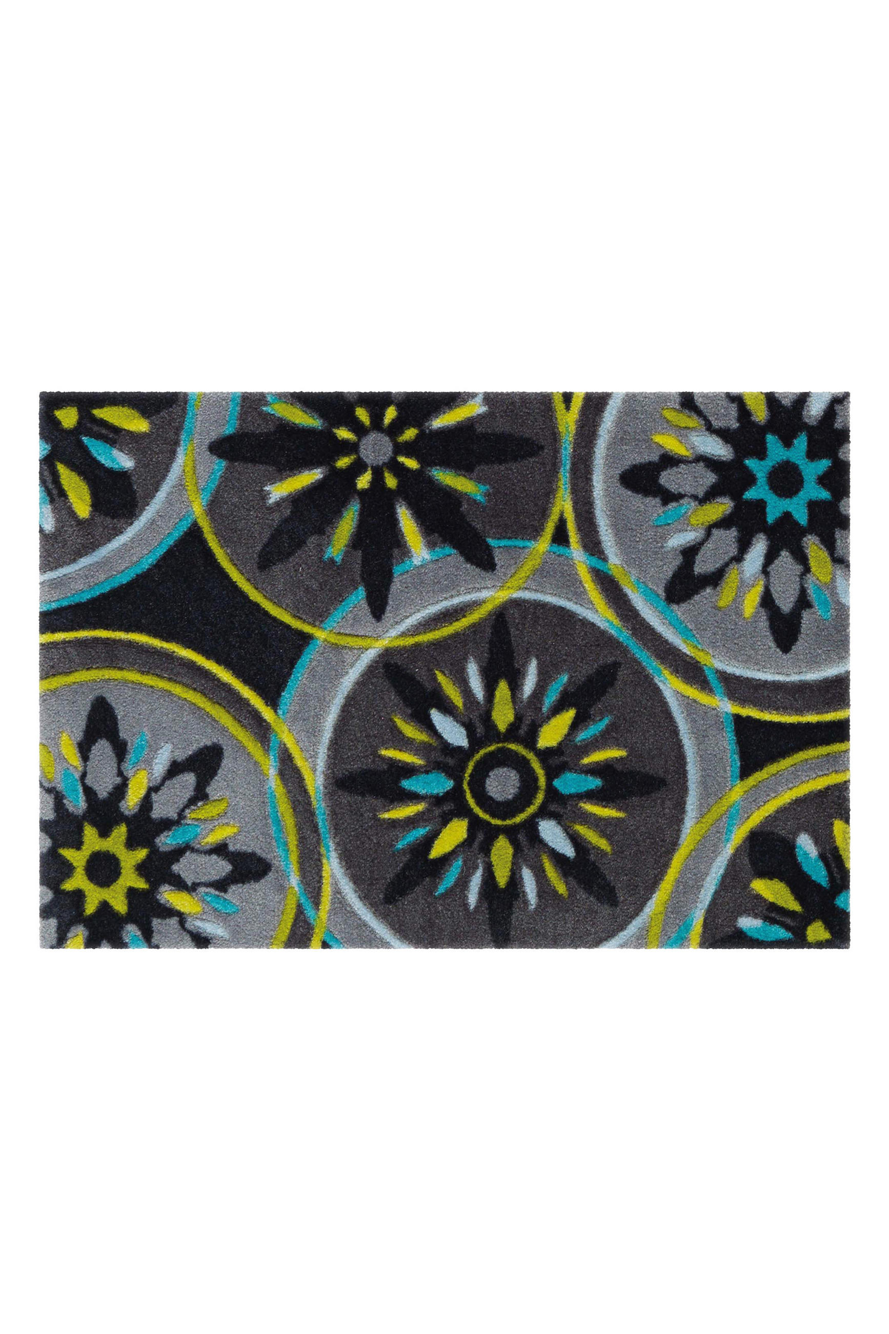 FUSSMATTE 64/168 cm  - Blau, Basics, Kunststoff/Textil (64/168cm) - Kayoom