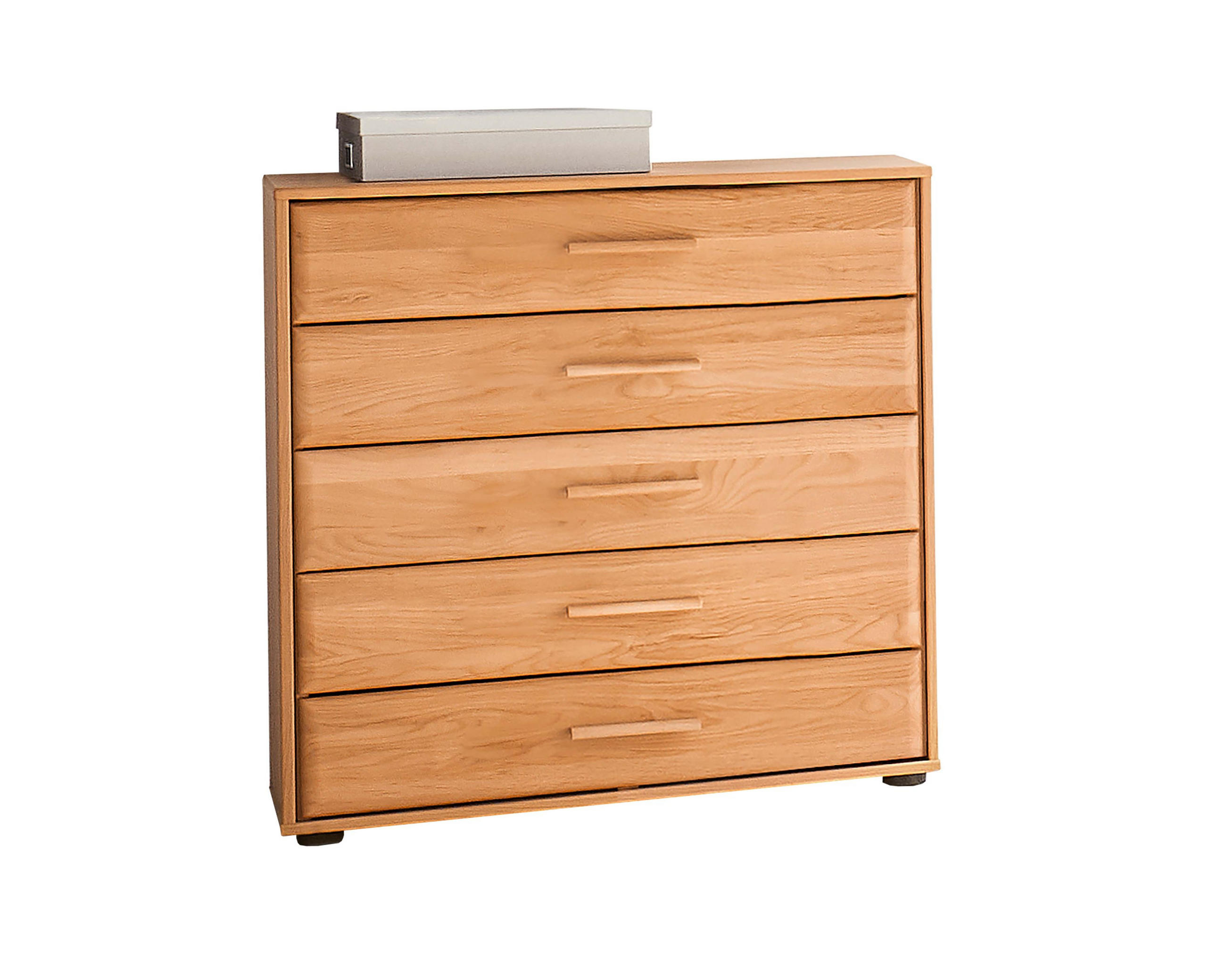 KOMMODE 80/86/43 cm  in Erlefarben  - Erlefarben/Schwarz, Konventionell, Holz/Holzwerkstoff (80/86/43cm) - Venda