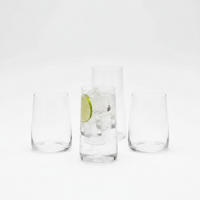 GLASSET Ava 4 delar  - klar, Basics, glas (8,5/16cm) - Van Well