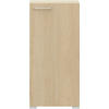 KOMMODE 50/108/41,9 cm  in Eichefarben  - Edelstahlfarben/Eichefarben, Design, Holzwerkstoff/Metall (50/108/41,9cm) - Cantus