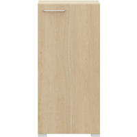 KOMMODE 50/108/41,9 cm  in Eichefarben  - Edelstahlfarben/Eichefarben, Design, Holzwerkstoff/Metall (50/108/41,9cm) - Cantus