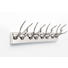 WANDGARDEROBE Silberfarben - Silberfarben, Design, Metall (18/59/8cm) - KARE-Design