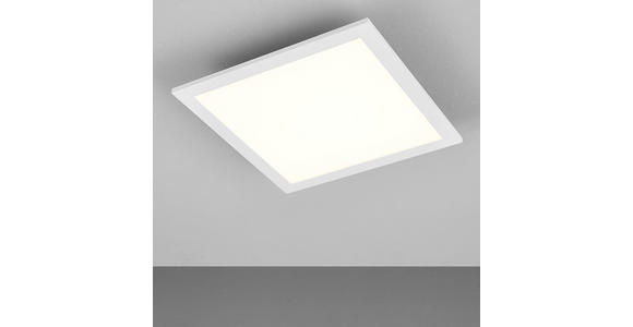 LED-PANEEL 30/30/4,5 cm - Weiß, KONVENTIONELL, Kunststoff/Metall (30/30/4,5cm) - Novel