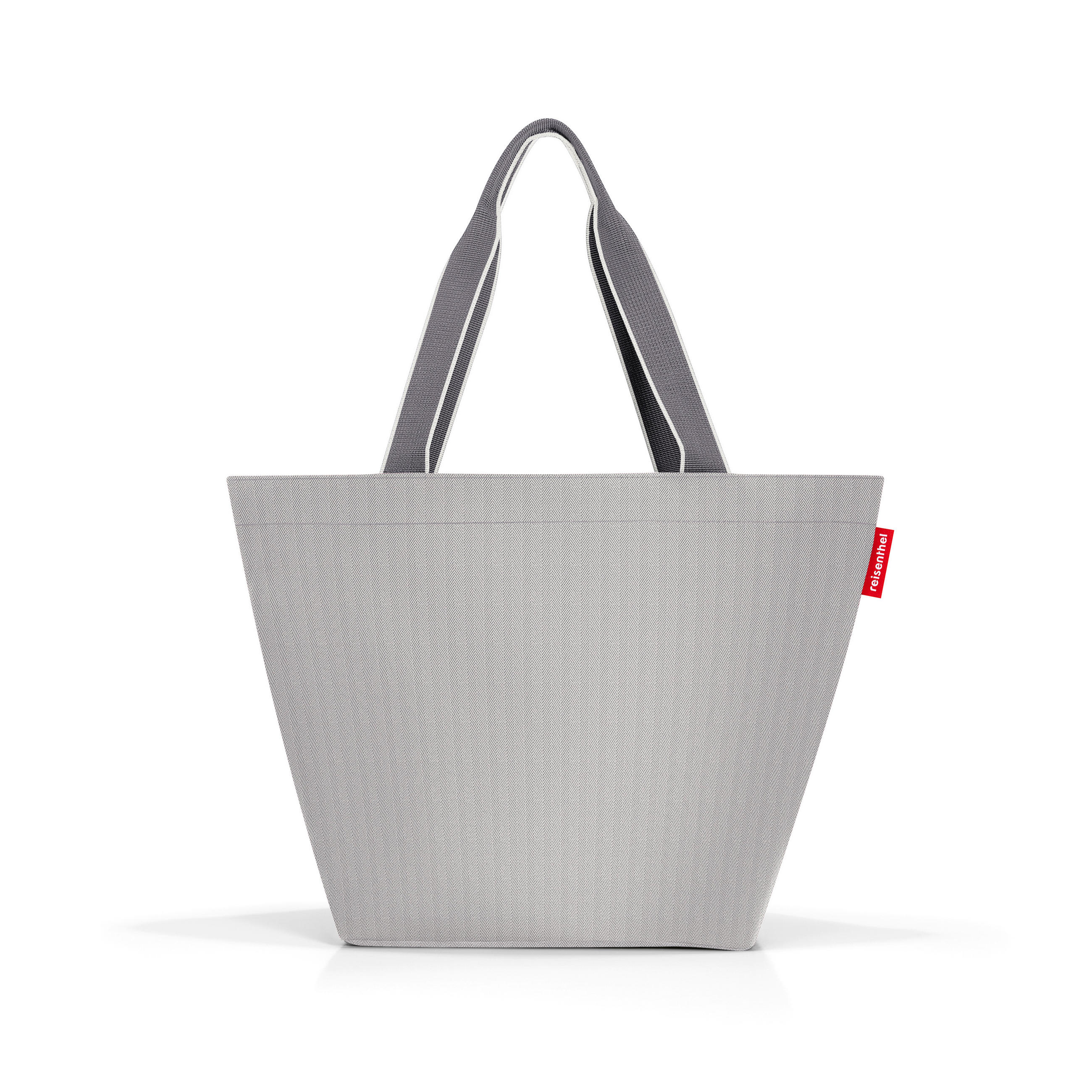 SHOPPER  - Schwarz/Weiß, Basics, Textil (51/30,5/26cm) - Reisenthel
