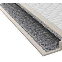 FEDERKERNMATRATZE - Weiß, Basics, Textil (160/200cm) - Xora