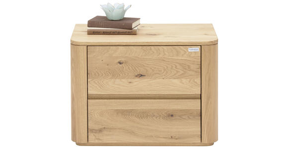 NACHTSCHRANK 60/45/38 cm Wildeiche massiv  - Eichefarben, KONVENTIONELL, Holz (60/45/38cm) - Valnatura