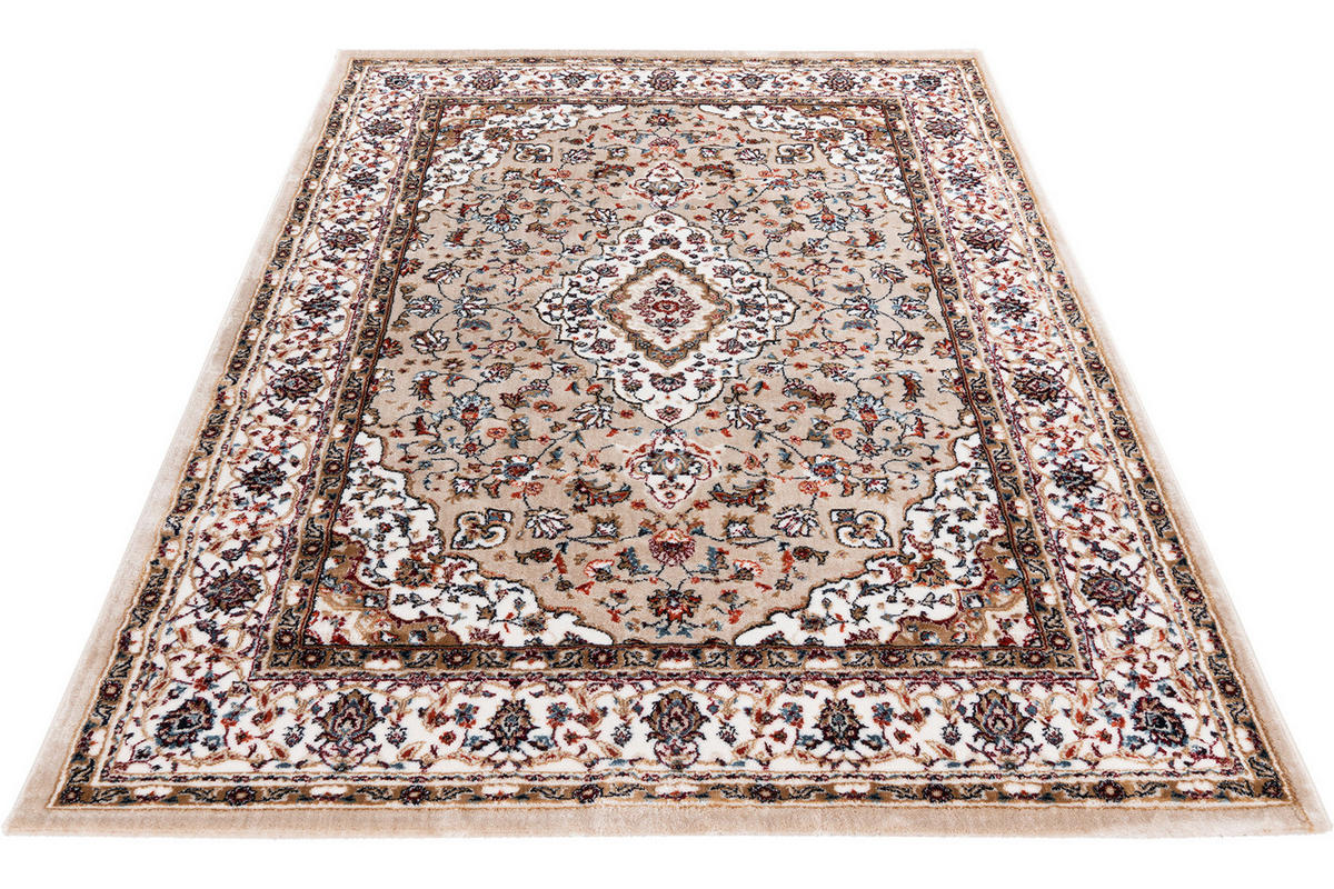 FLACHWEBETEPPICH 40/60 cm My Isfahan  - Beige, Lifestyle, Textil (40/60cm)