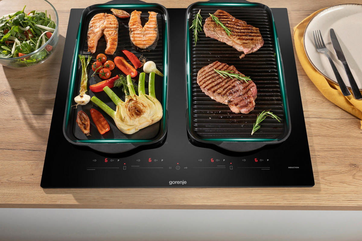 INDUKTIONSKOCHFELD  - Schwarz, Basics (59/5,3/52cm) - Gorenje