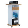STEHPULT 60/50/108,3 cm  in Weiss, Honigeiche  - Honigeiche/Weiss, Modern, Holzwerkstoff (60/50/108,3cm) - MID.YOU