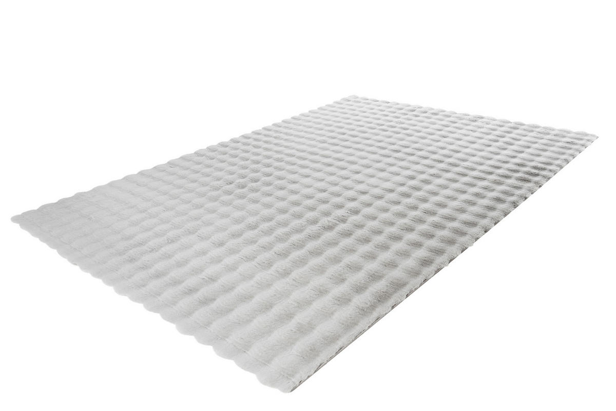 HOCHFLORTEPPICH 80/150 cm Harmony 800 Silver Silberfarben  - Silberfarben, KONVENTIONELL, Textil (80/150cm)