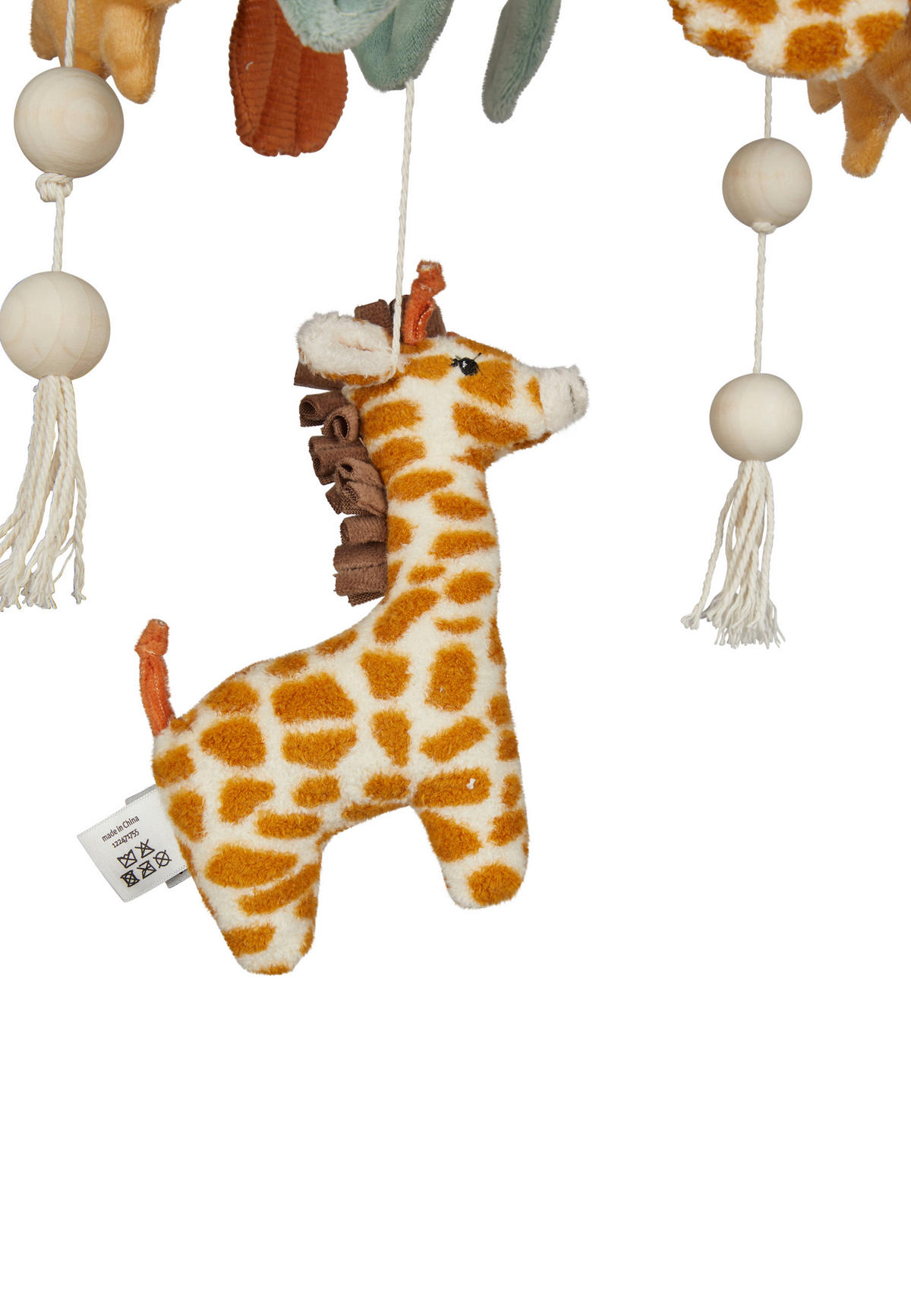 MOBILE Safari  - Multicolor, Basics, Holz/Textil (57/34/45cm) - Sterntaler