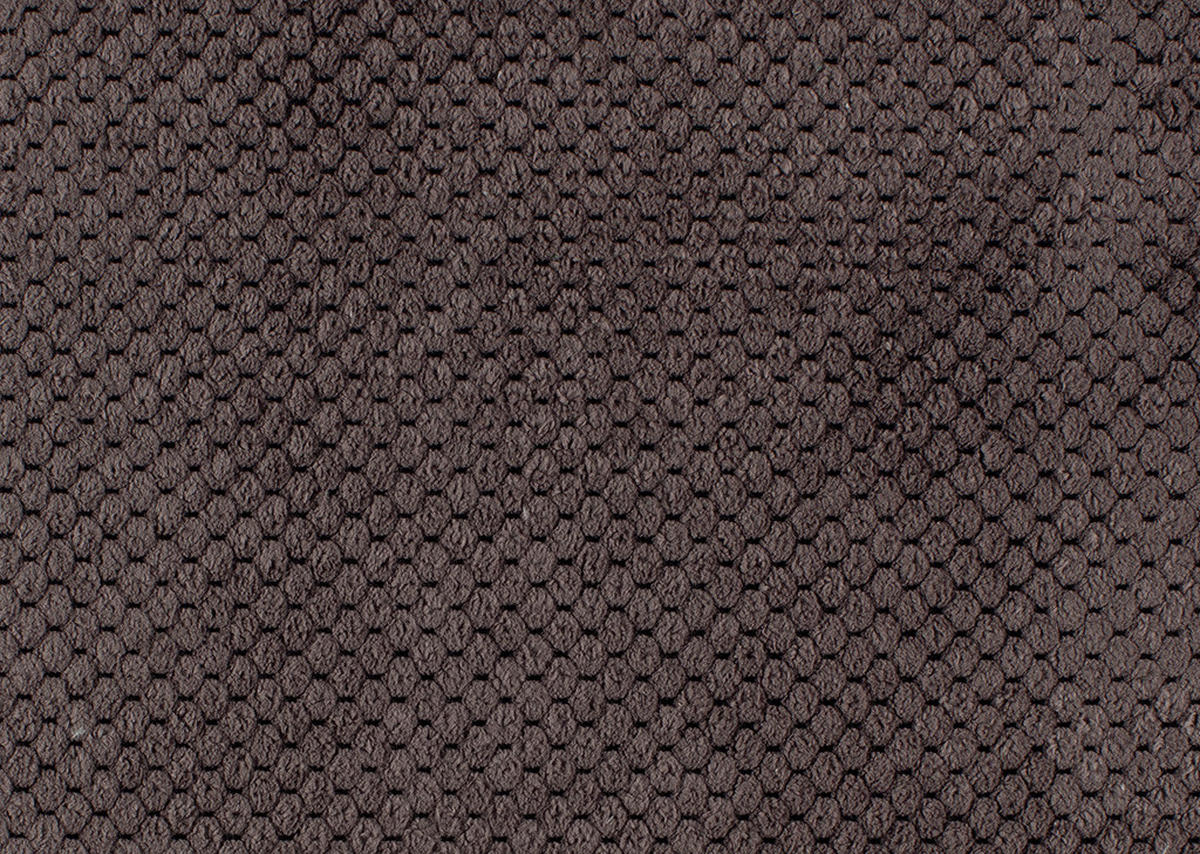 RELAXLIEGE in Webstoff Taupe  - Taupe/Schwarz, Design, Textil/Metall (78/83/168cm) - Welnova