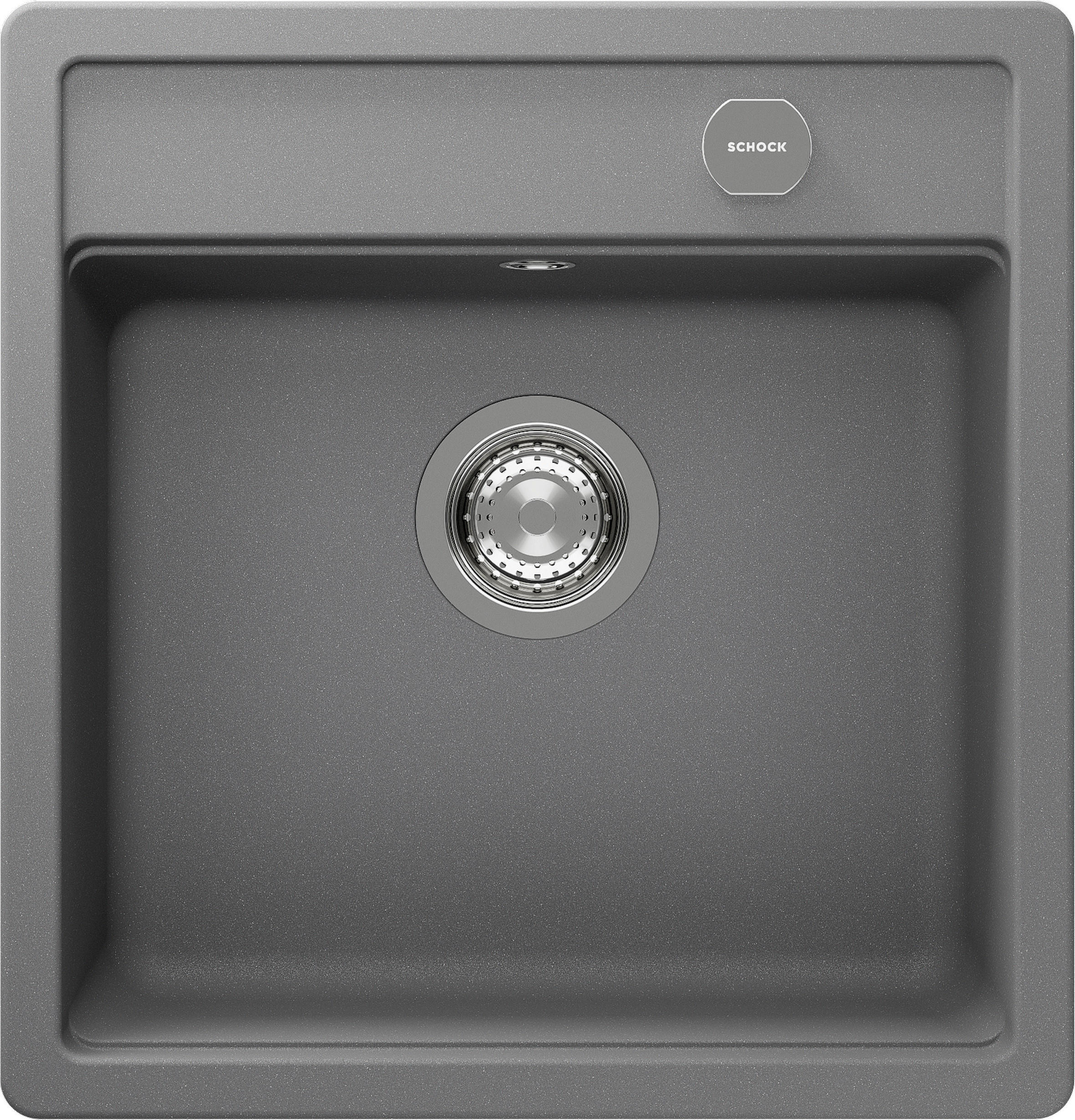 SPÜLE NEMN100SAGCR  - Graphitfarben, Basics, Stein (49/29/51cm) - Schock