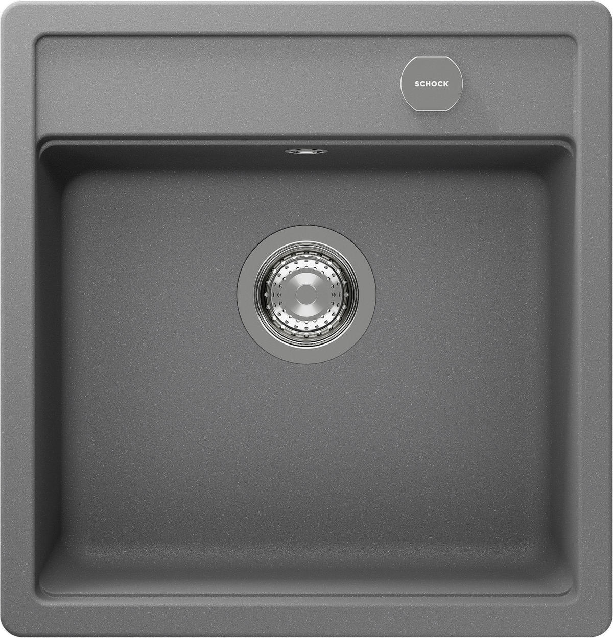 SPÜLE NEMN100SAGCR  - Graphitfarben, Basics, Stein (49/29/51cm) - Schock