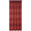WÄRMESCHUTZVORHANG MILTON STRIPE Verdunkelung 140/245 cm   - Rostfarben, Basics, Textil (140/245cm) - Esposa