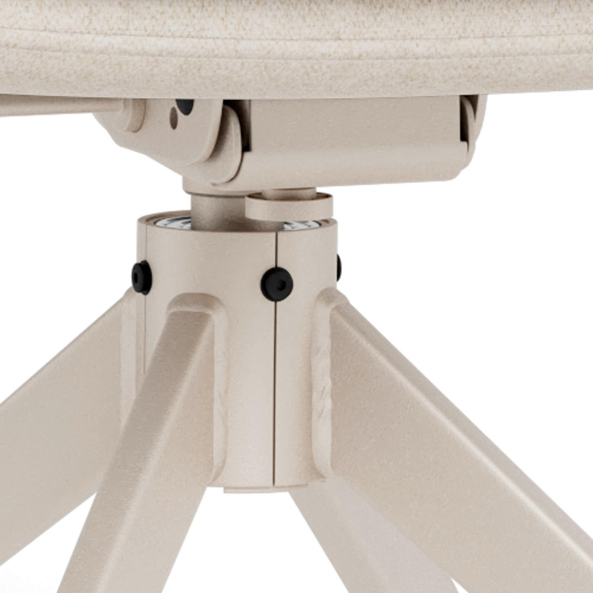 STOLICA SA RUKONASLONOM  siva, bež       - siva/bež, Trendi, metal/tekstil - Carryhome