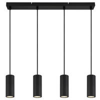 HÄNGLAMPA JAMES 61/6/120 cm  - svart, Design, metall (61/6/120cm) - Globo
