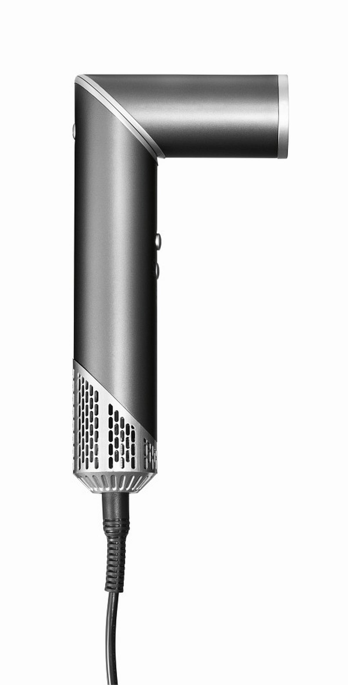 HAARSTYLER STYLE&SHINE  - Silberfarben/Grau, Basics, Kunststoff/Metall (29,40 cm/9,10 cm/27,60 cmcm)