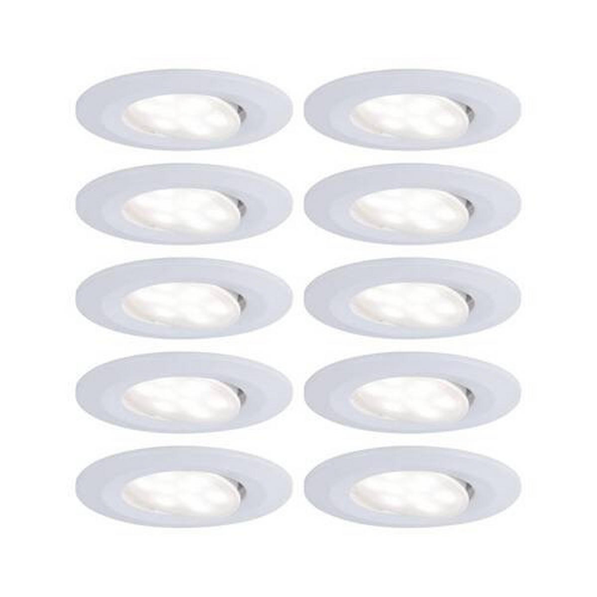 LED-DECKENLEUCHTE 9 cm  - Weiß, Basics, Kunststoff (9cm) - Paulmann