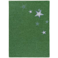 PRESTIERANIE, polyester, 35/50 cm - sivá/zelená, Basics, textil (35/50cm) - X-Mas