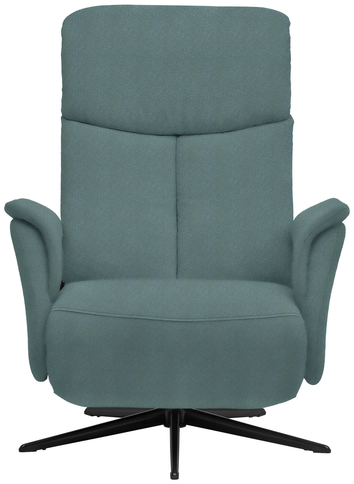 RELAXSESSEL in Textil Petrol  - Petrol/Schwarz, Design, Textil/Metall (78/101/88cm) - Welnova
