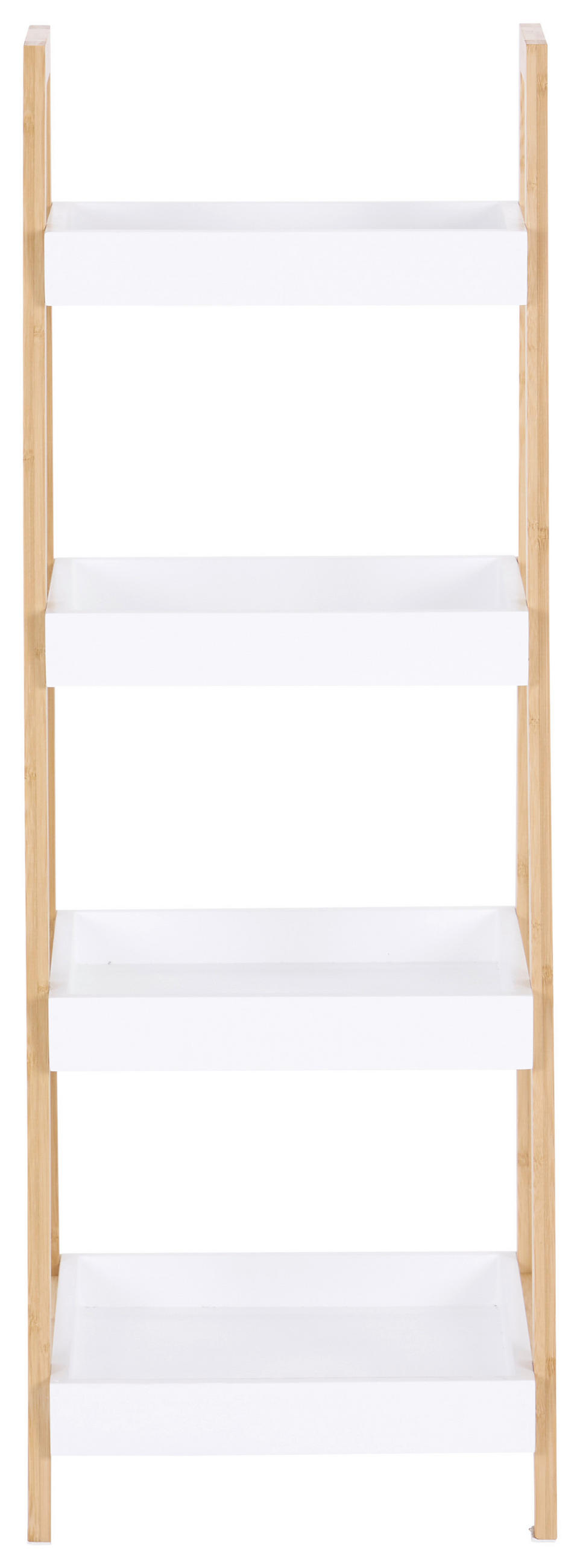 BADEZIMMERREGAL 34/98/35 cm  - Naturfarben/Weiß, Design, Naturmaterialien/Holzwerkstoff (34/98/35cm) - MID.YOU