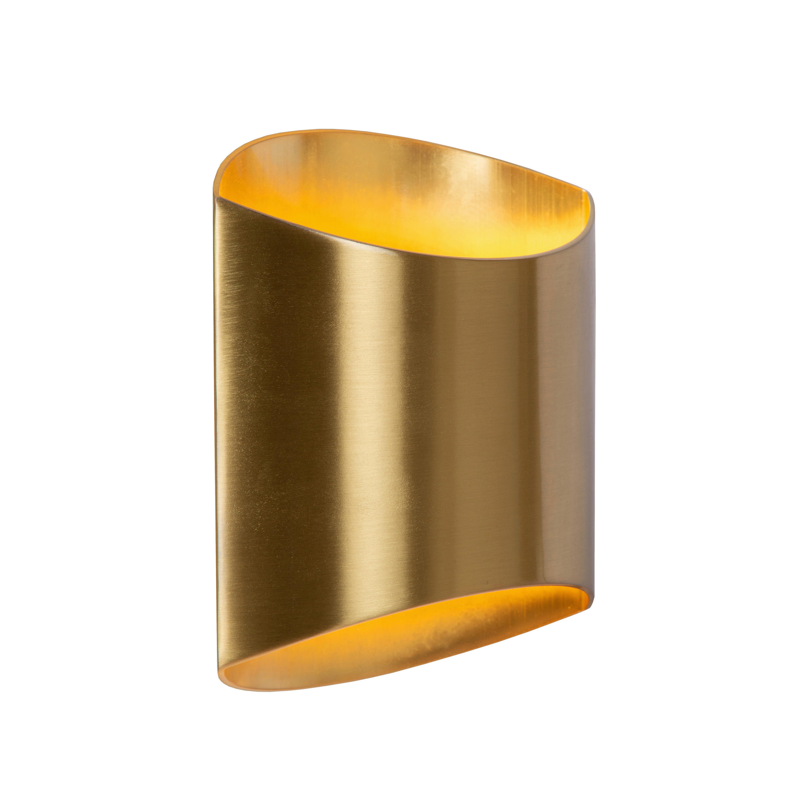 LED-WANDLEUCHTE Diletta 22.5/16/8.5 cm   - Messingfarben, KONVENTIONELL, Metall (22.5/16/8.5cm) - Lucide