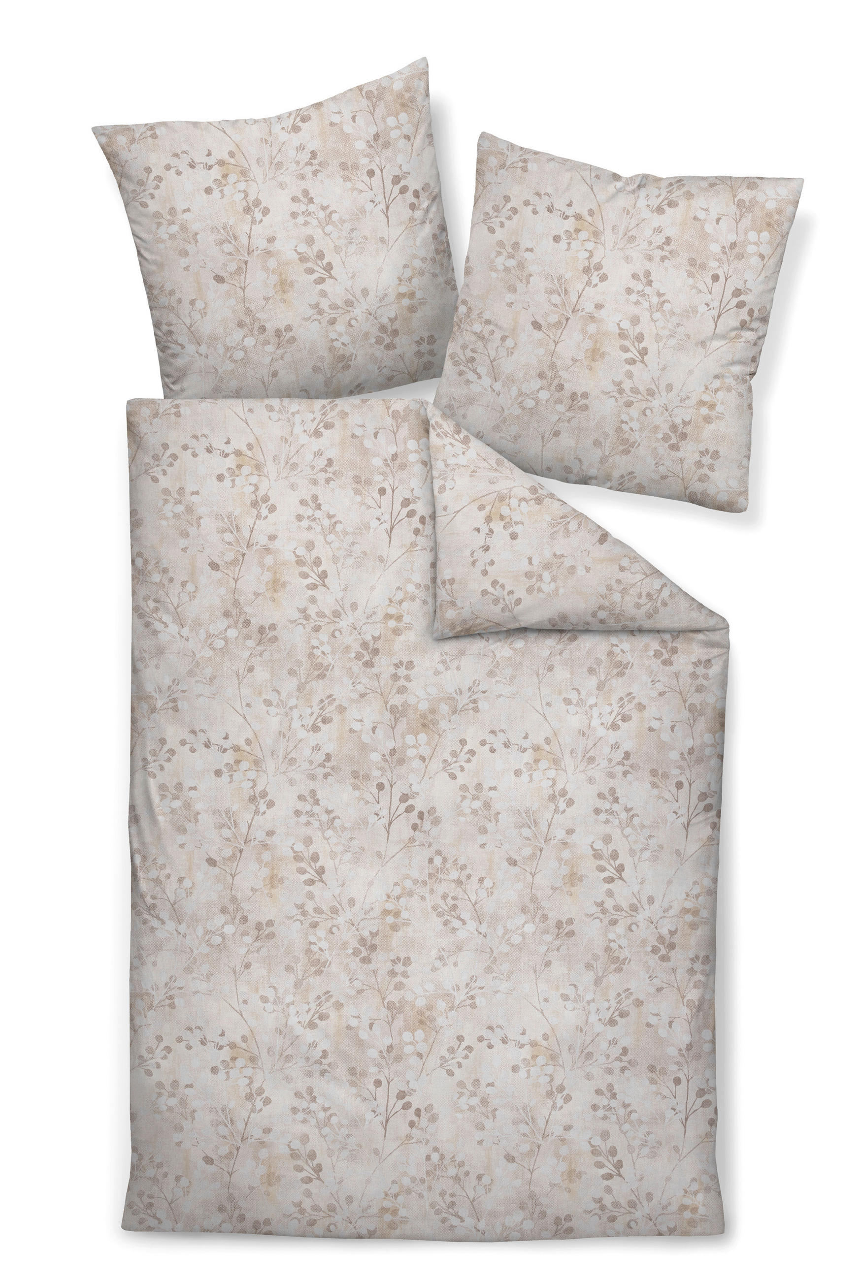 BETTWÄSCHE 135/200 cm  - Naturfarben, Design, Textil (135/200cm) - Janine