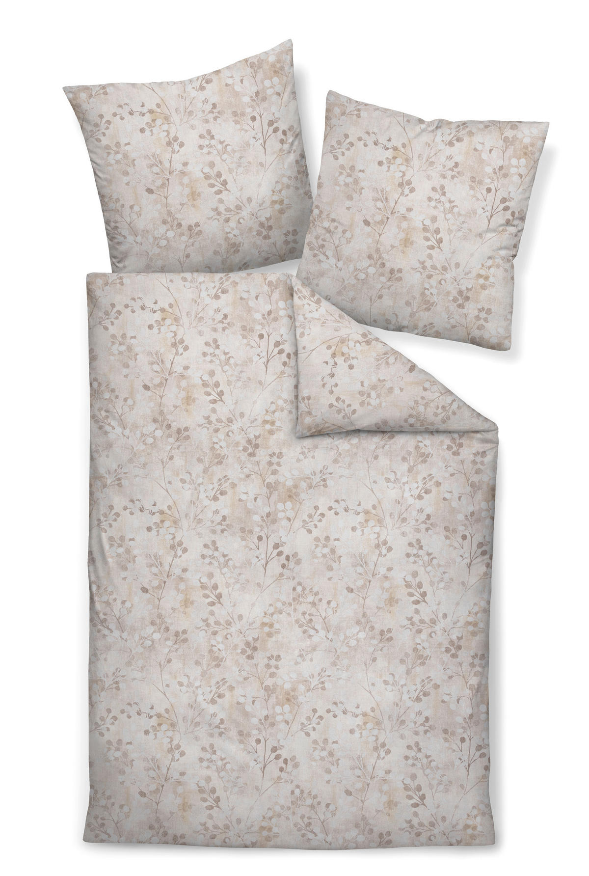 BETTWÄSCHE 135/200 cm  - Naturfarben, Design, Textil (135/200cm) - Janine