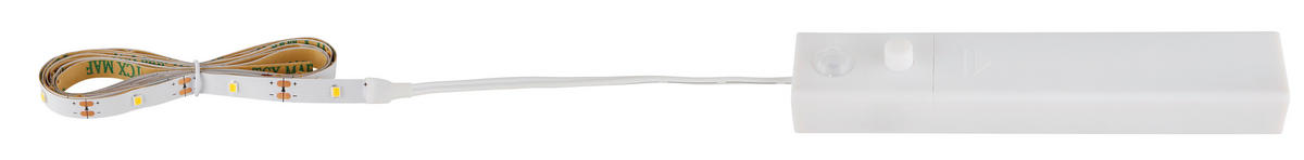 UKRASNA LED LAMPA - bela, Osnovno, plastika (150/0,8/0,1cm)