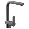 KÜCHENARMATUR - Graphitfarben, Basics, Metall (24/30/5,5cm) - Xora