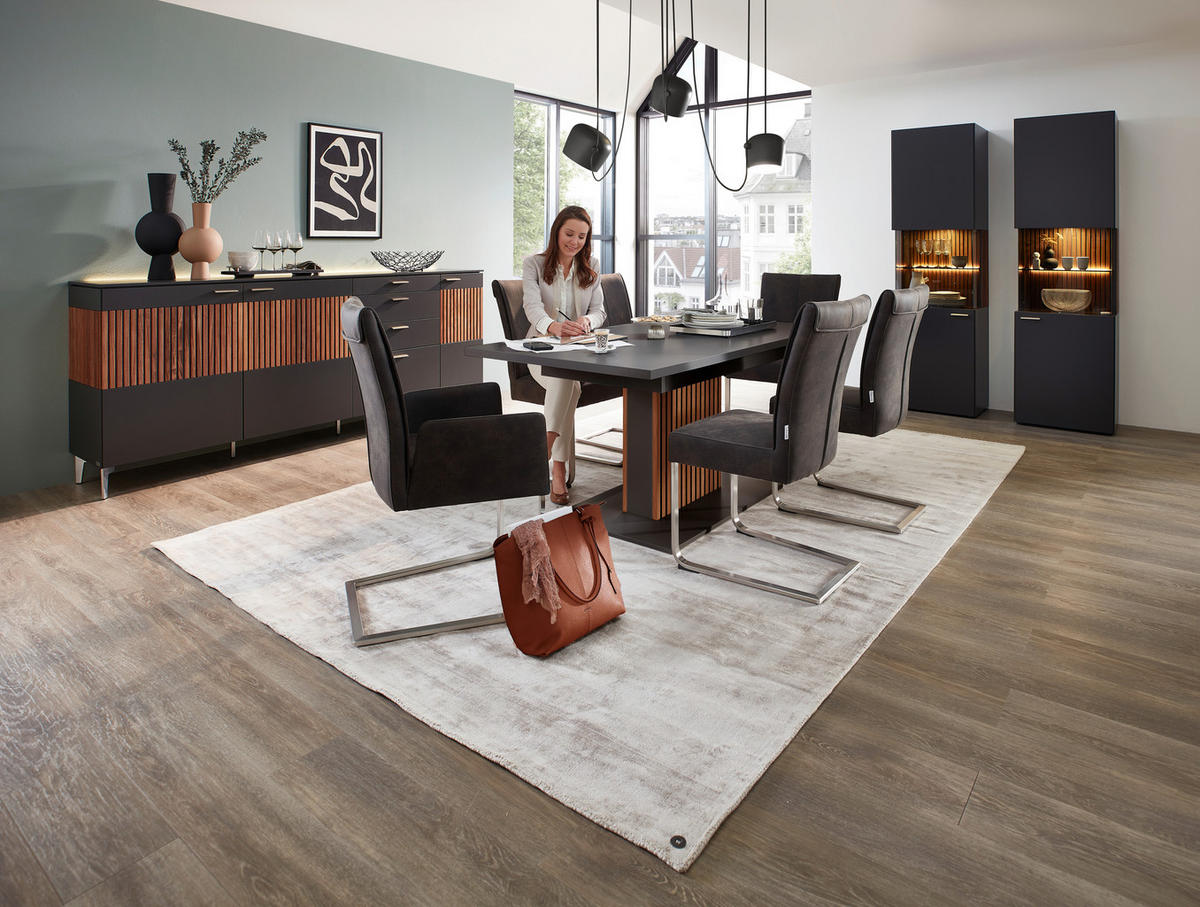 HANDWEBTEPPICH 250/350 cm Silberfarben rechteckig  - Silberfarben, Basics, Textil (250/350cm) - Tom Tailor