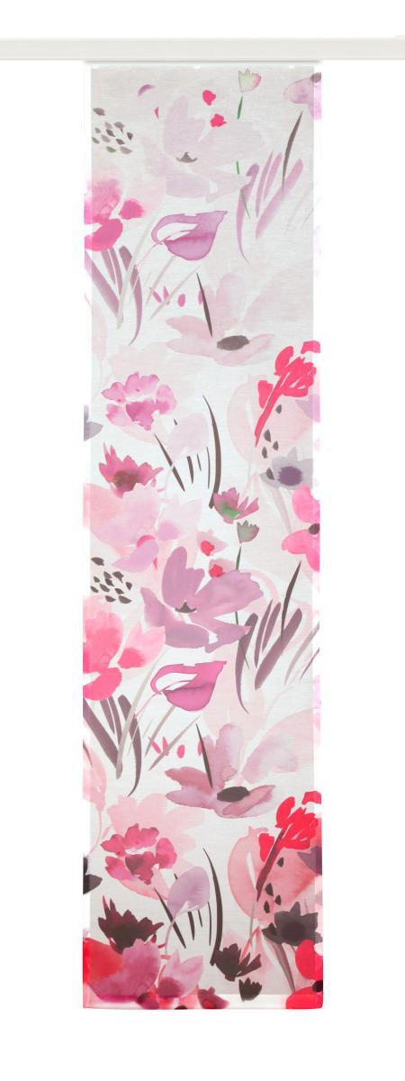 PANEL ZAVESA pink - pink, Dizajnerski, tekstil (60/245cm) - Esposa