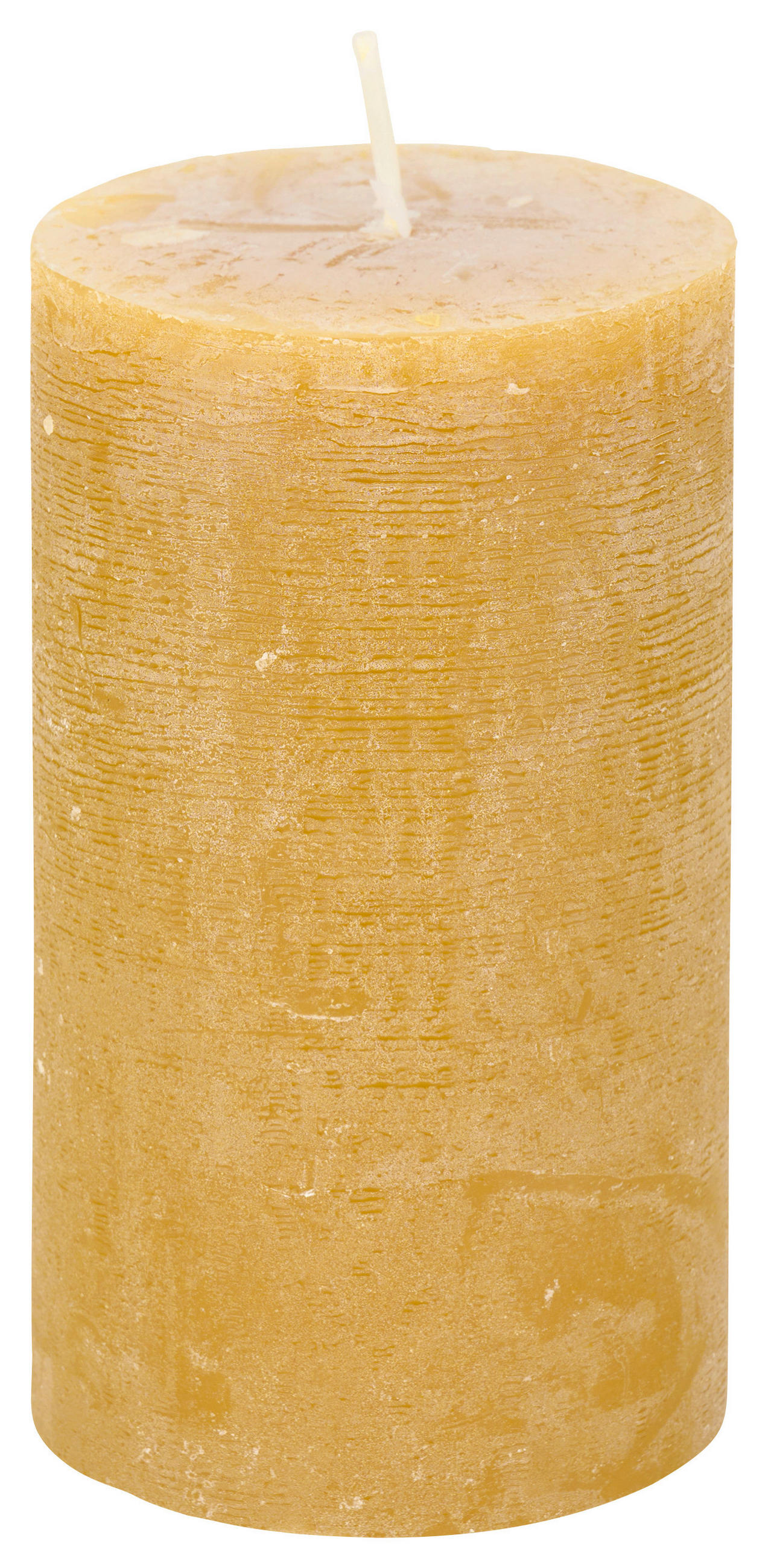 TÖMBGYERTYA 6,8/12 cm  - méz, Basics, természetes anyagok (6,8/12cm) - Ambia Home