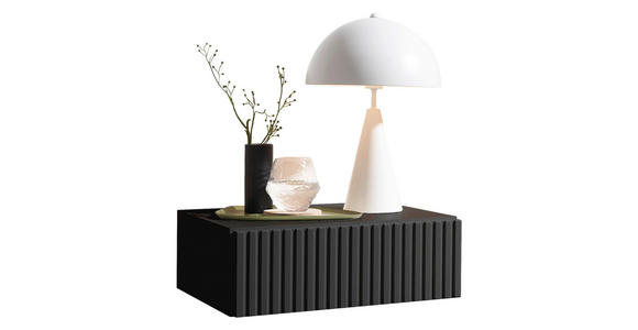 NACHTKÄSTCHEN 42/14/30 cm  in Graphitfarben  - Graphitfarben, KONVENTIONELL, Holzwerkstoff (42/14/30cm) - Carryhome