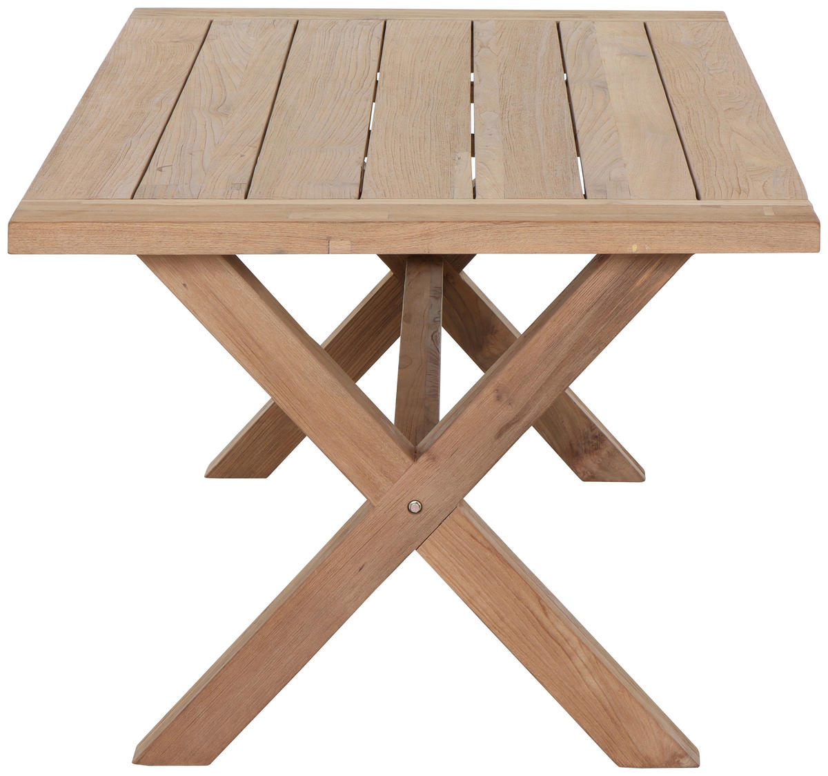 GARTENTISCH 180/100/76 cm Holz rechteckig  - Teakfarben, MODERN, Holz (180/100/76cm) - Siena Garden