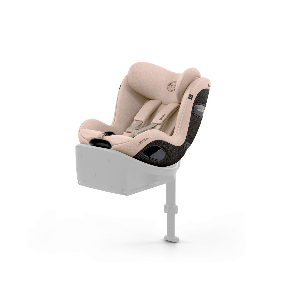 REBOARDER-KINDERSITZ Sirona S Cozy Beige  - Beige, Basics, Kunststoff/Textil (53/45,5/49,5cm) - cybex PLATINUM