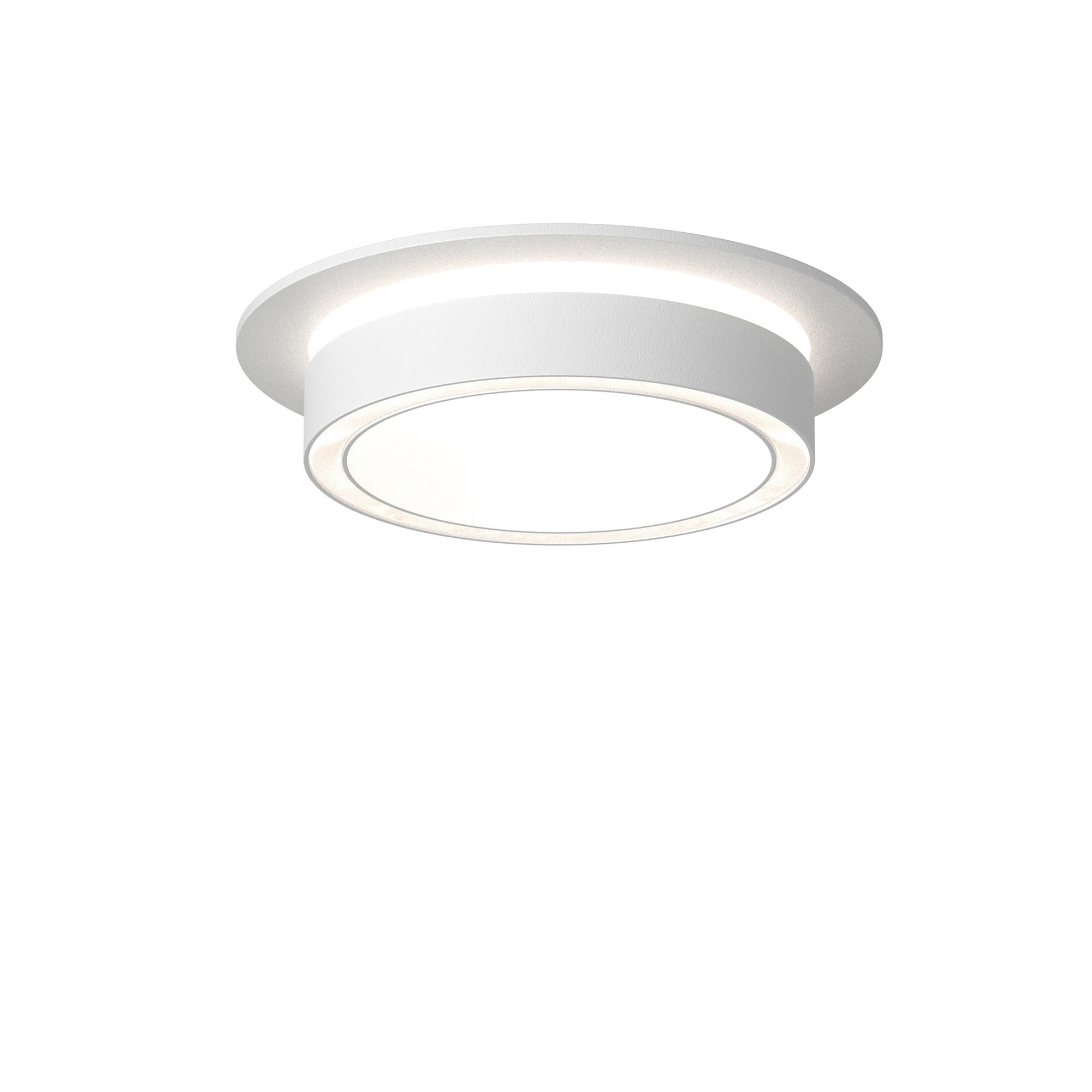 DECKENLEUCHTE  10,5/4,15 cm    - Weiss, Design, Kunststoff/Metall (10,5/4,15cm) - MAYTONI
