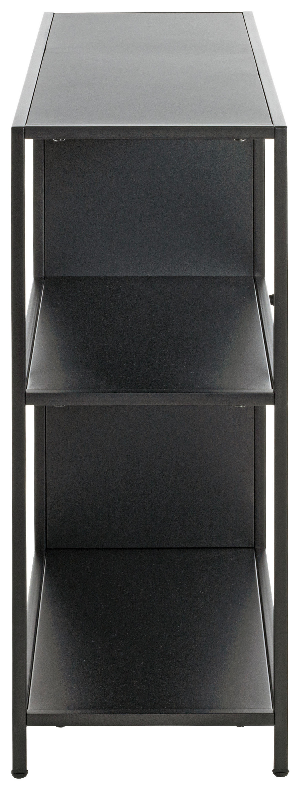 REGAL Schwarz  - Schwarz, Design, Metall (100/75/30cm)