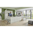 EINBAUKÜCHE   - Platinfarben/Grau, Design, Holzwerkstoff - Dieter Knoll