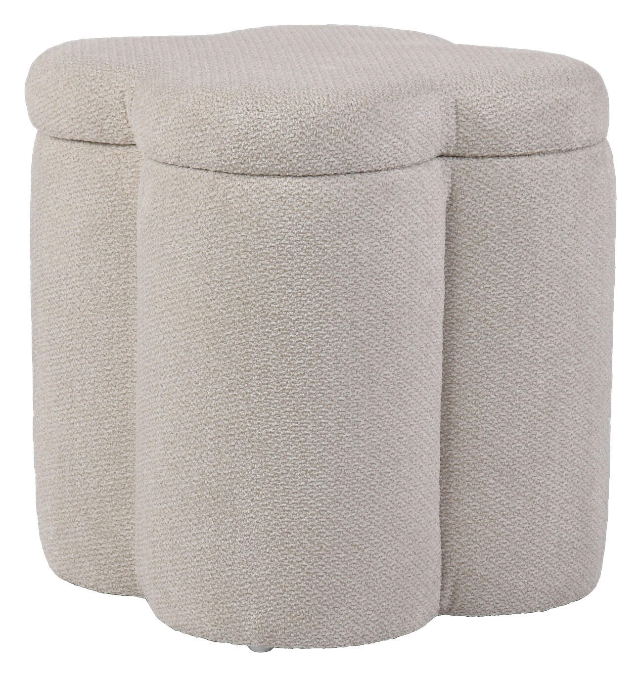 Xora TABURET, textil, 43/46/43 cm