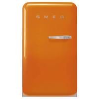 KÜHLSCHRANK 54,5/97-98/70,1 cm FAB10LOR6  - Orange, Basics, Glas/Metall (54,5/97-98/70,1cm) - SMEG